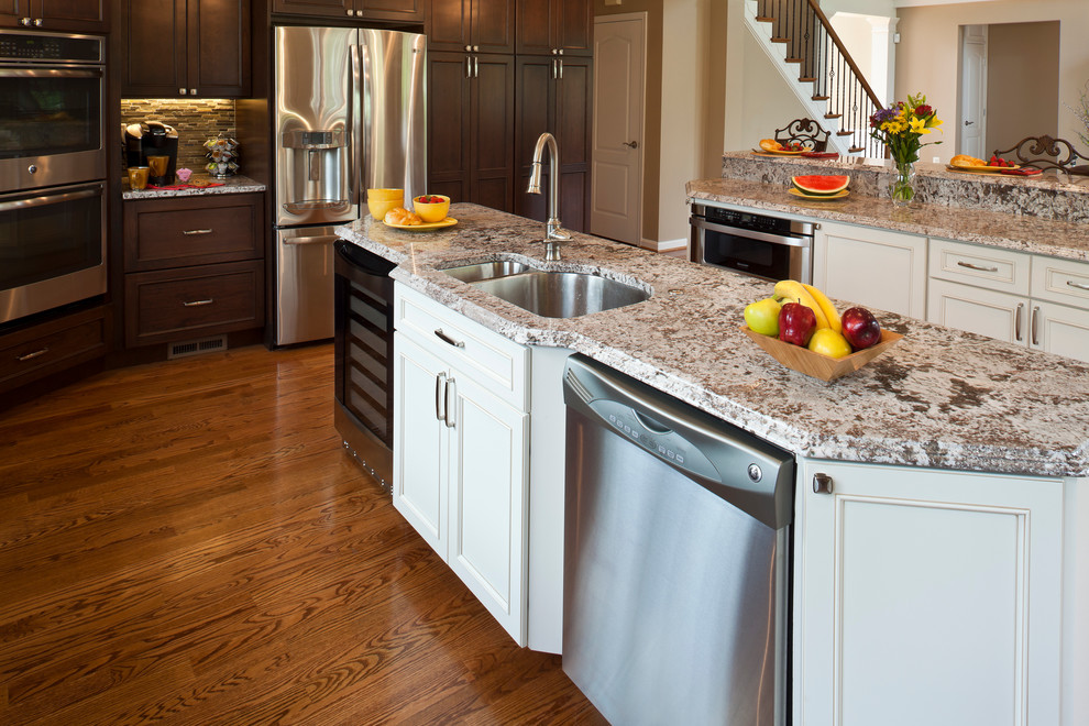 Inspiration for a transitional kitchen remodel in Baltimore