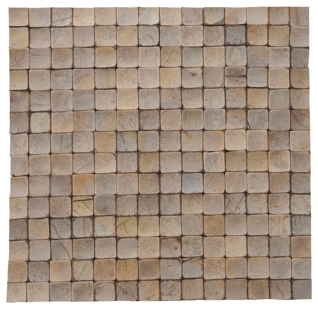 East at Main Tumbled Sandstone Coconut Shell Wall Tile