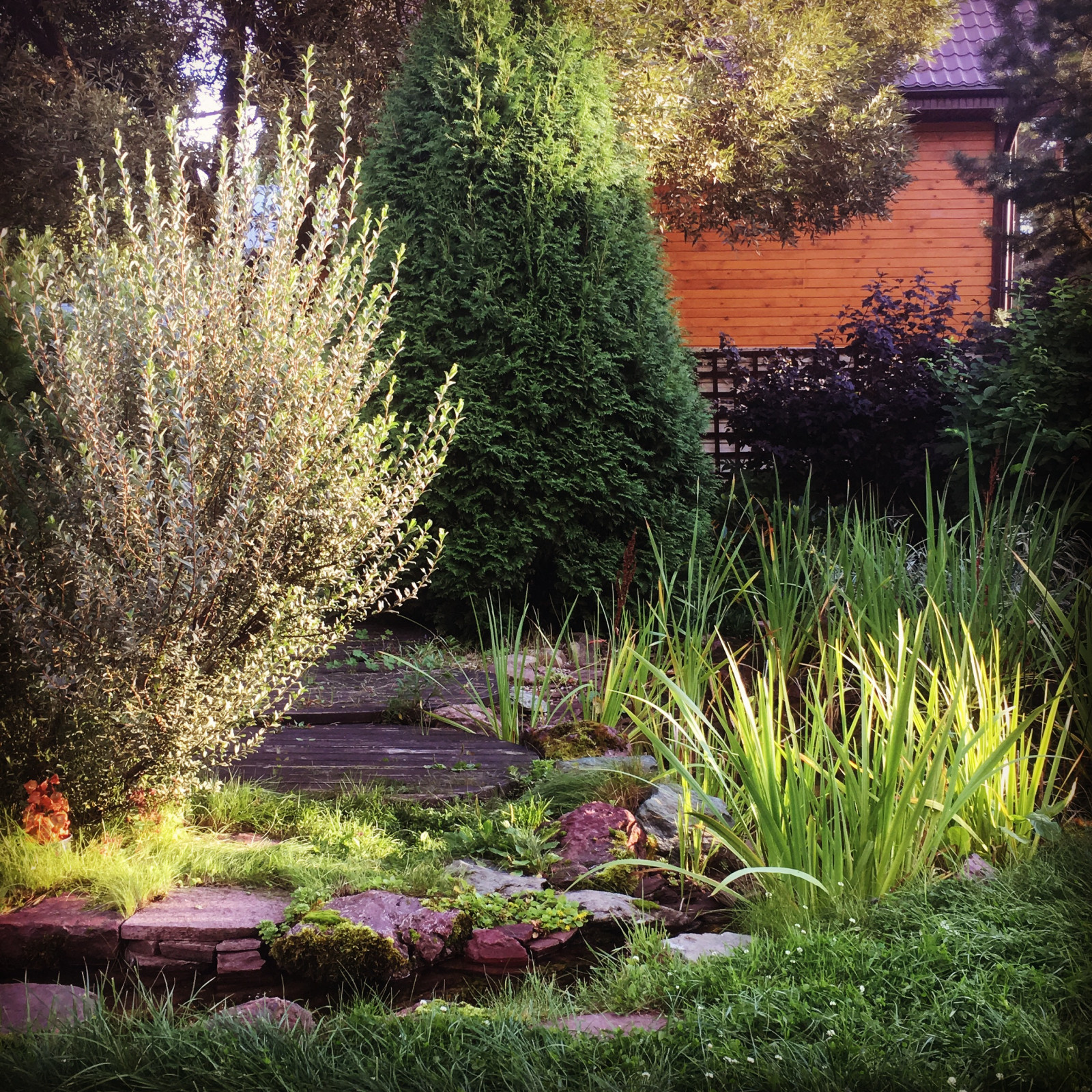 Сад в в Перми в Верхней Курье