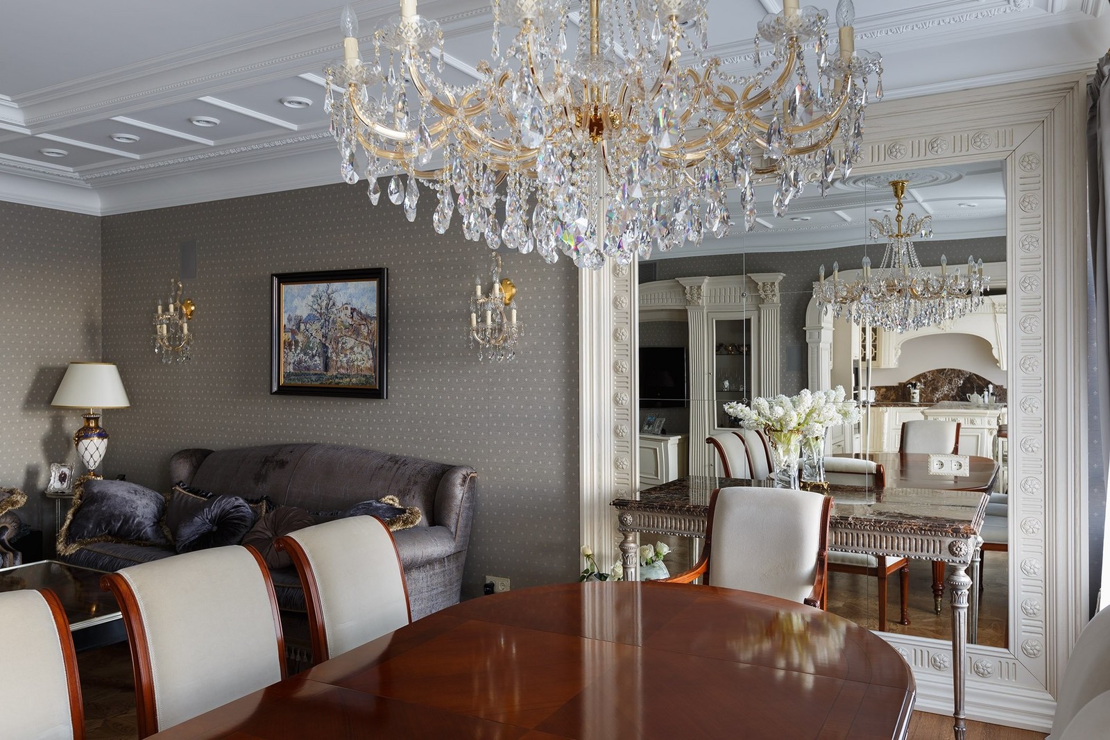 Дизайн интерьера квартиры на Остоженке