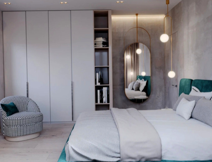 Bedroom - traditional bedroom idea in Essex