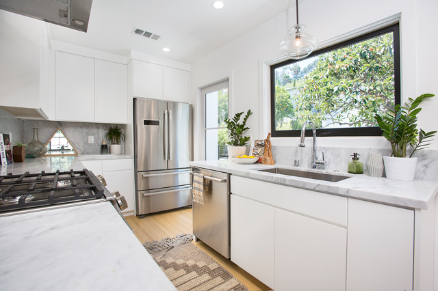 SilverLake/Riverside Ter contemporaneo-cucina