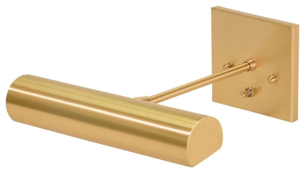 Direct Wire Contemporary 9" Satin Brass Picture Light Transitional