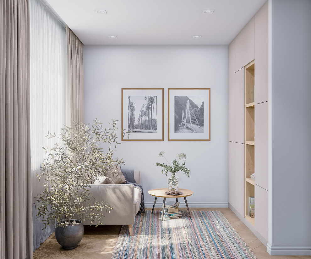 Светлая квартира в скандинавском стиле