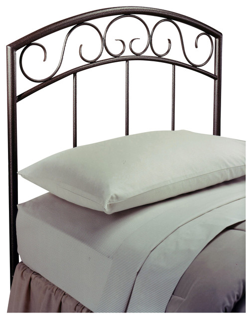 Wendell Headboard With Rails, Twin Mediterranean Headboards by