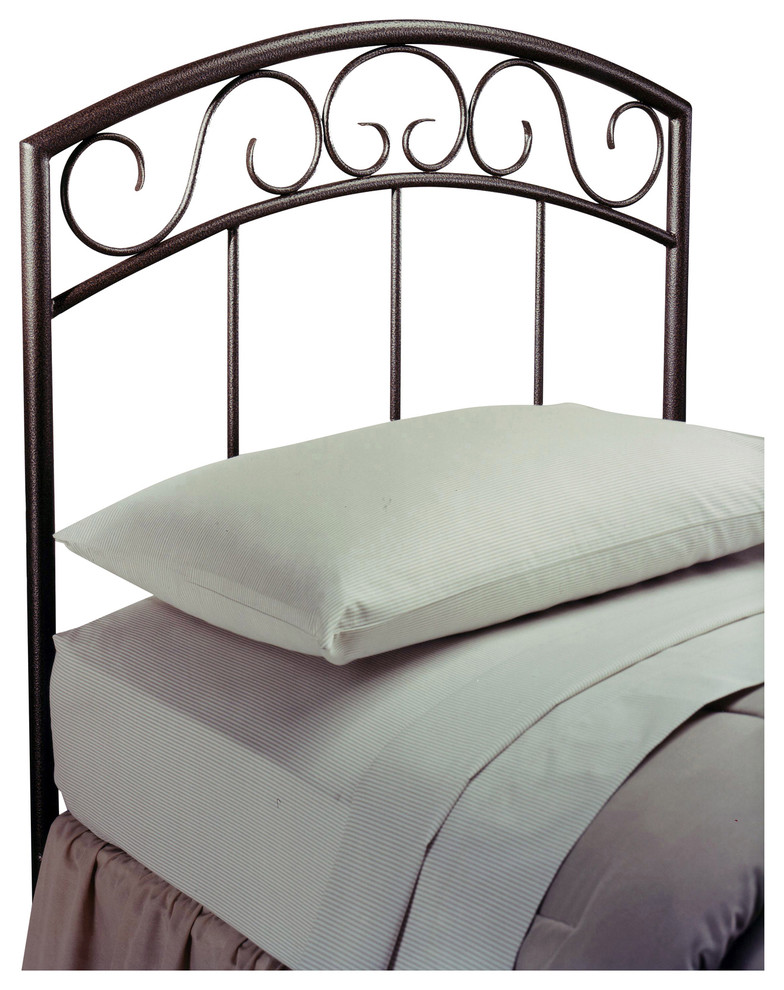 Wendell Headboard With Rails, Twin Mediterranean Headboards by