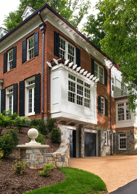 Hillside Oasis in Washington DC klassisk-fasad