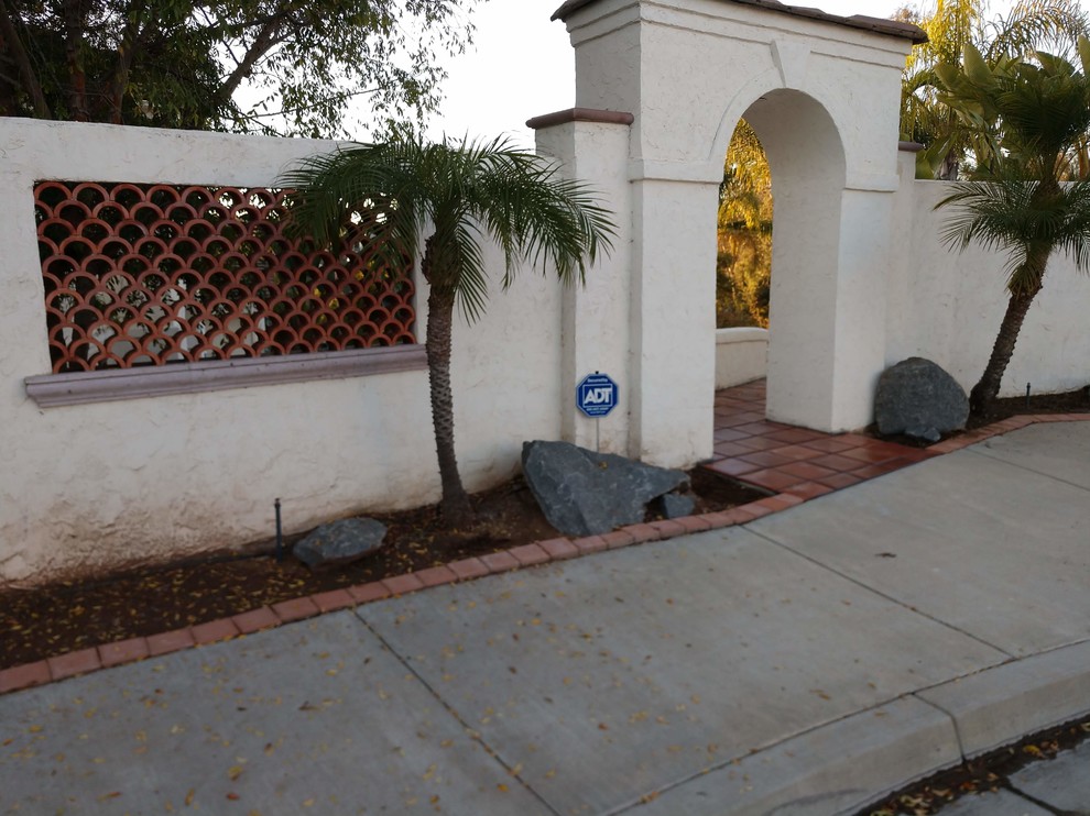 Outdoor Masonry Steps and Windows