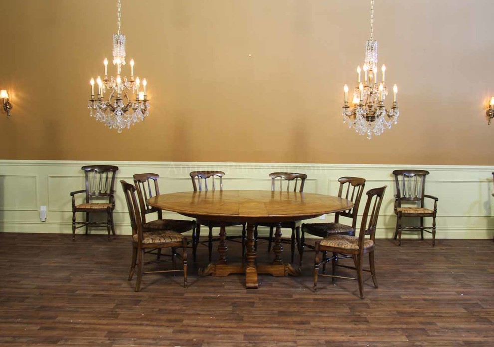 Mountain style dining room photo in Bridgeport