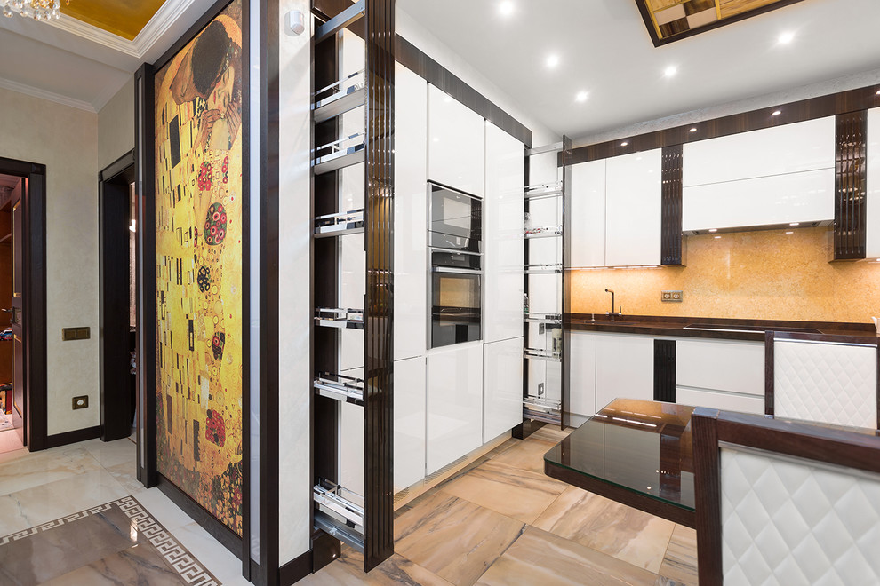 Интерьер в стиле  арт-деко.