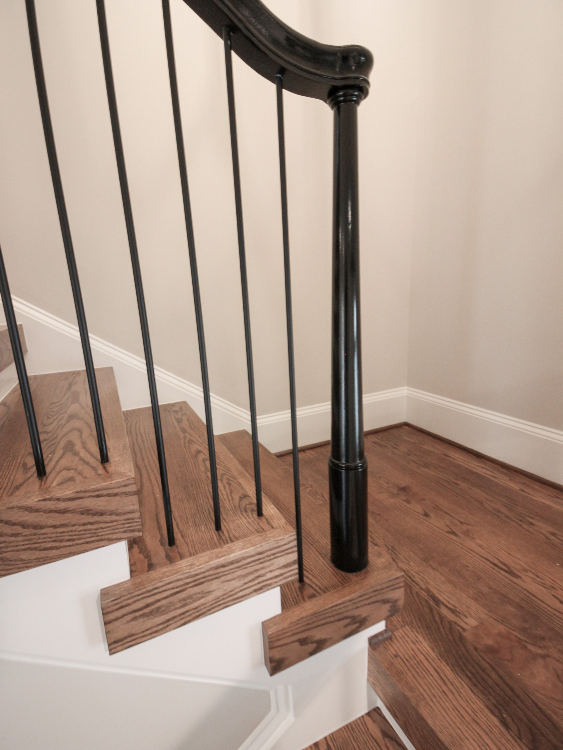 89_Eclectic and Edguy Staircase in French Contemporary Residence, McLean VA 2210