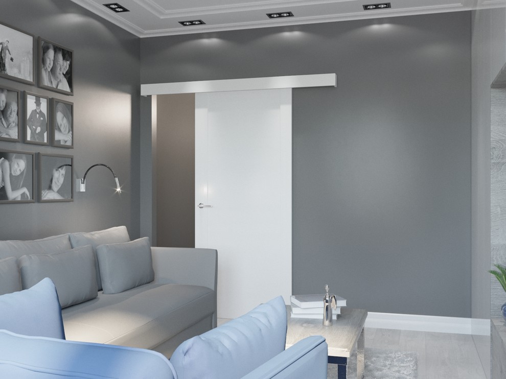 Палитра серого в изысканном интерьере