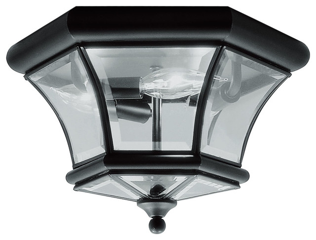 Monterey and Georgetown Ceiling Mount, Black