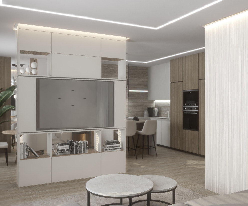 Современный дизайн квартиры 90м2