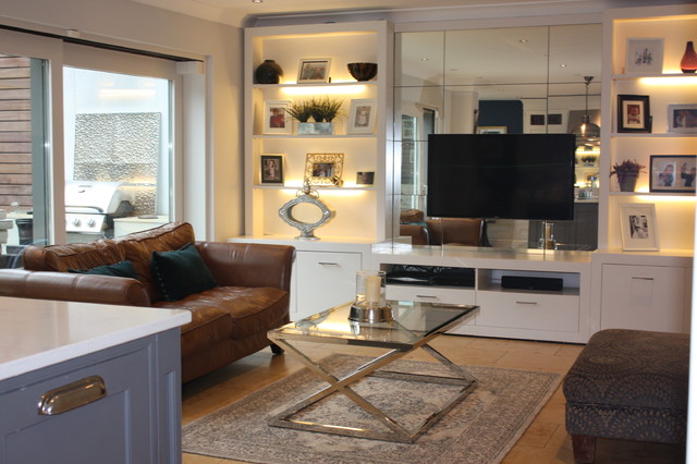 Private home in foxrock nyklassisk-dagligstue