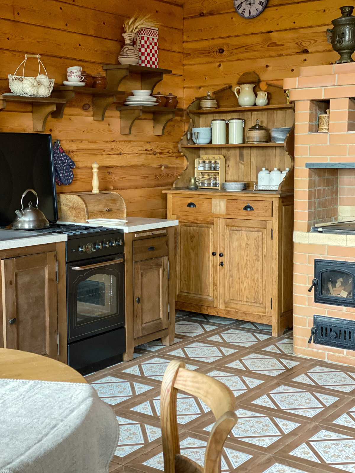 Нежный интерьер дома в Шохово