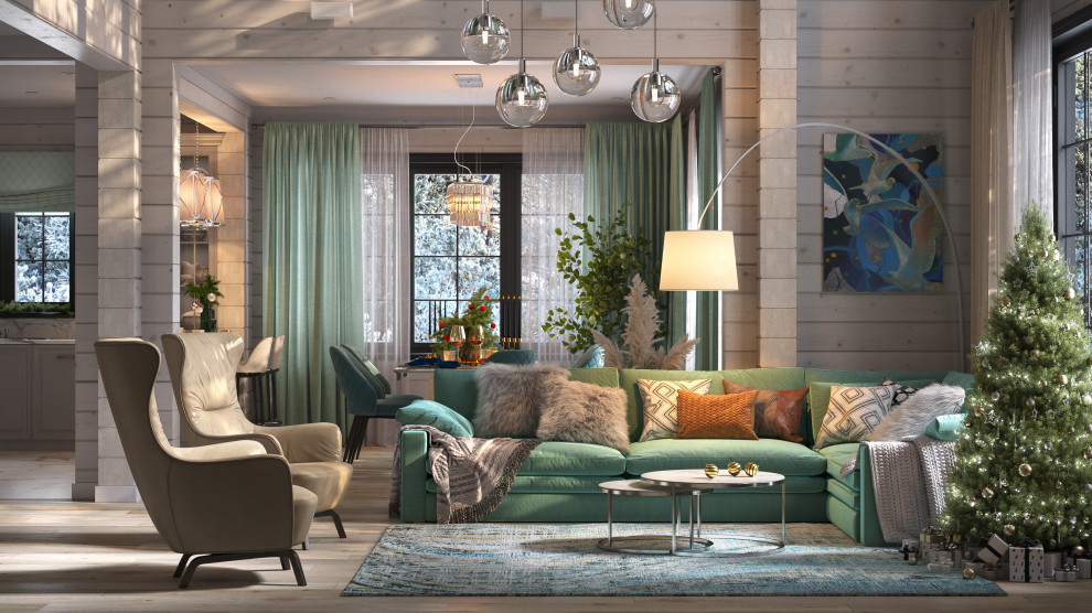 Дом из бруса в КП Перелески