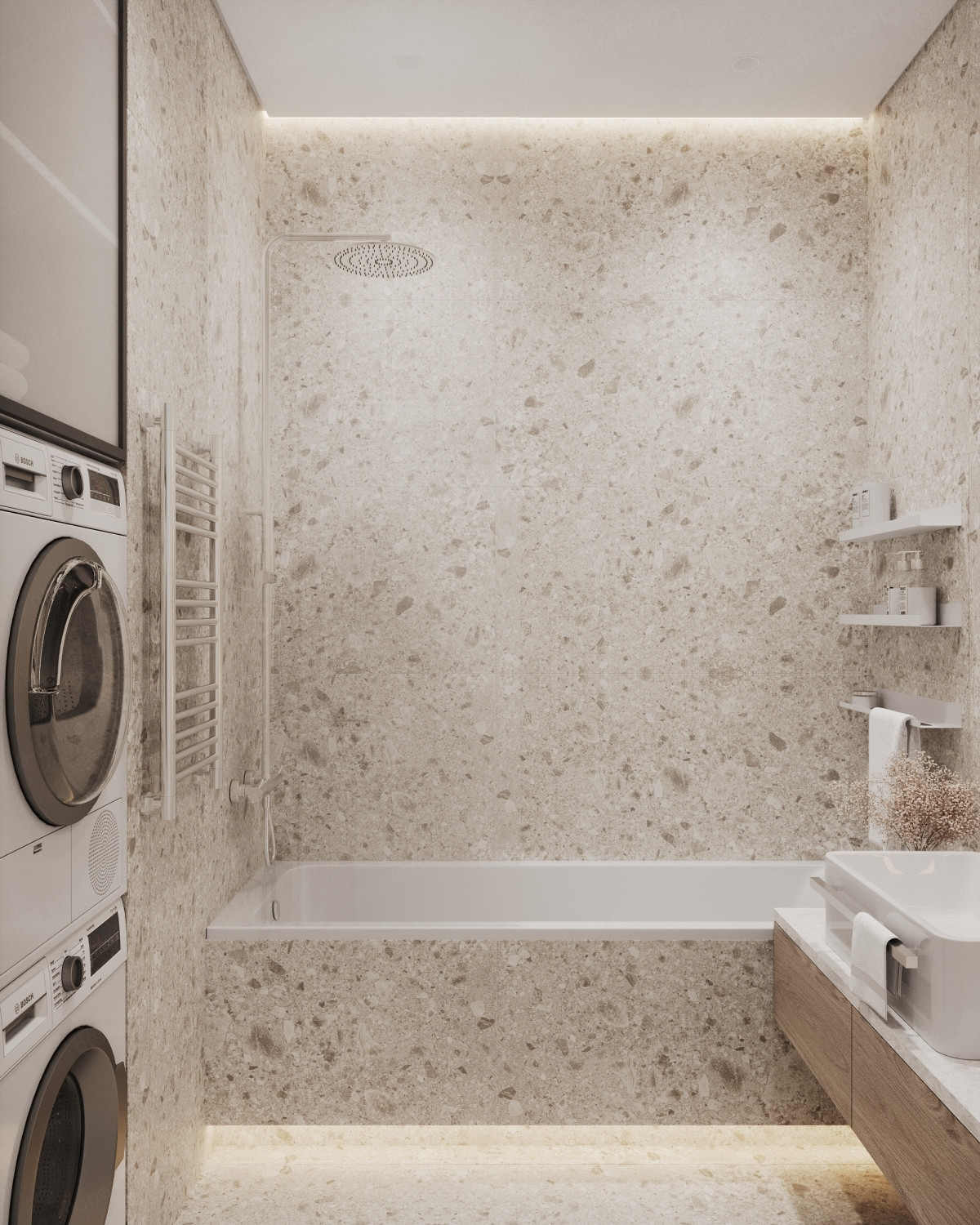 Дизайн проект 3 комнатной квартиры — ЖК Скандинавия