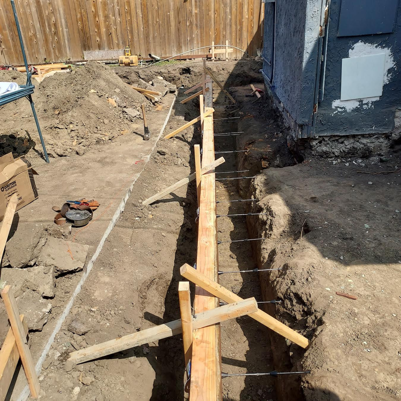 Excavating and Footings/ Foundation