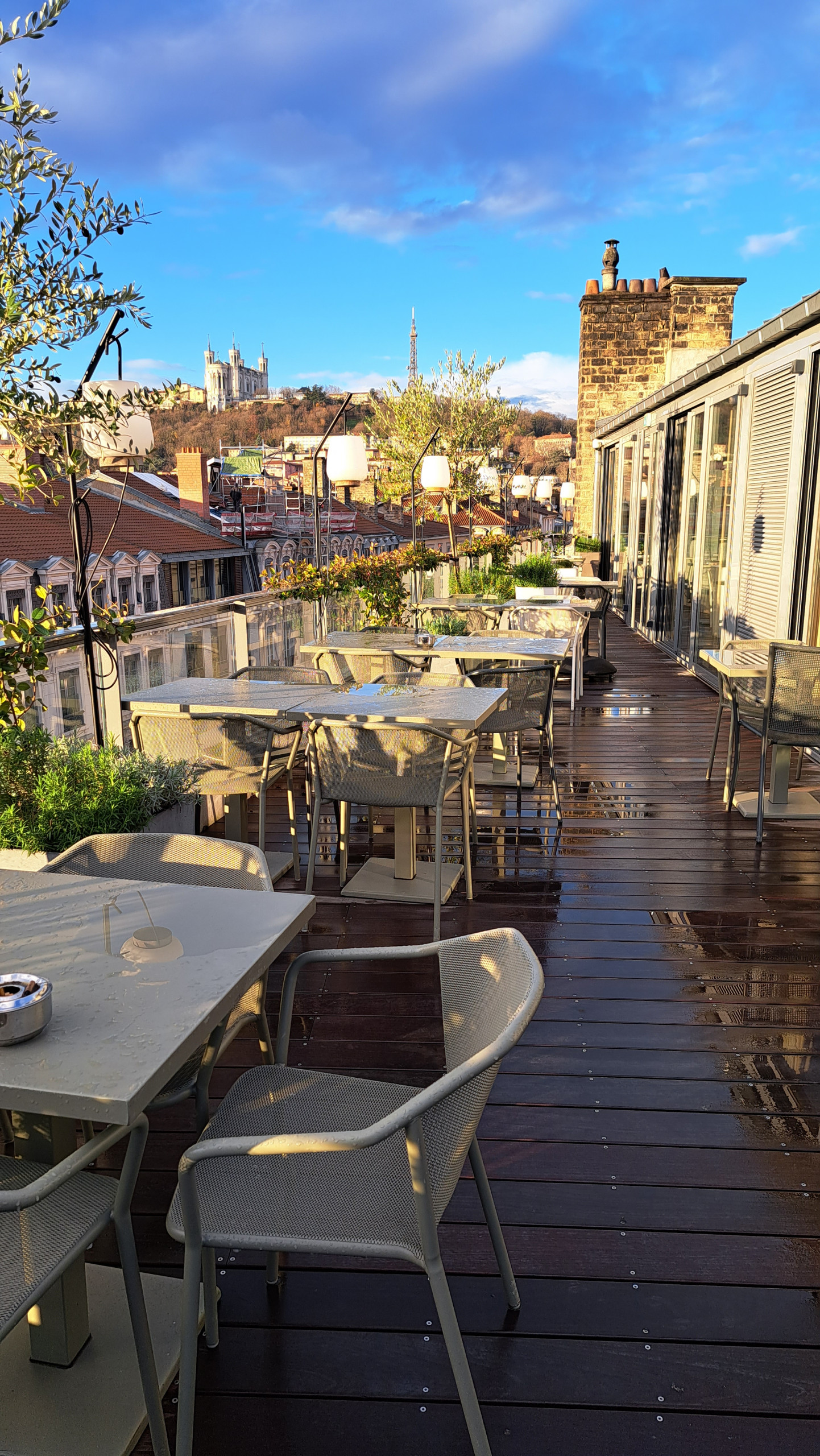 Aménagement d'une terrasse de 80m2