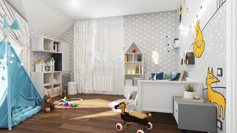 Детская комната для мальчика в частном доме LYAPIDO