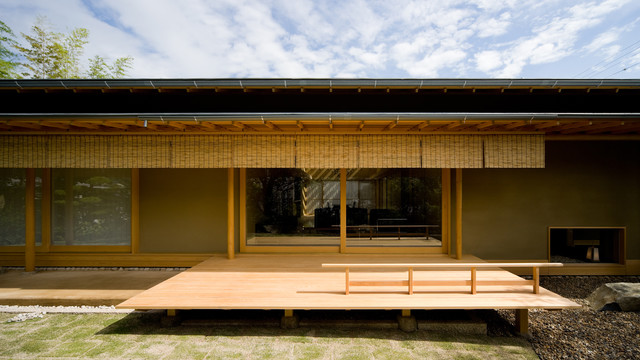 松福荘 japones-terraza-y-balcon