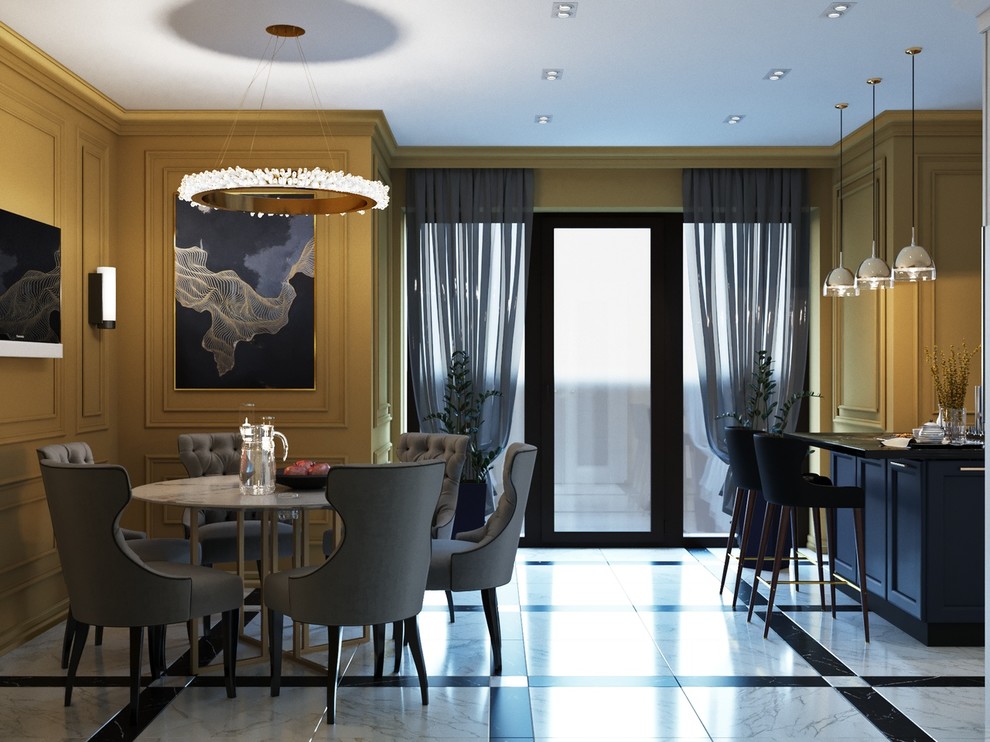 Коттедж в п. Юбилейный 160м2 во французском стиле Арт-Деко