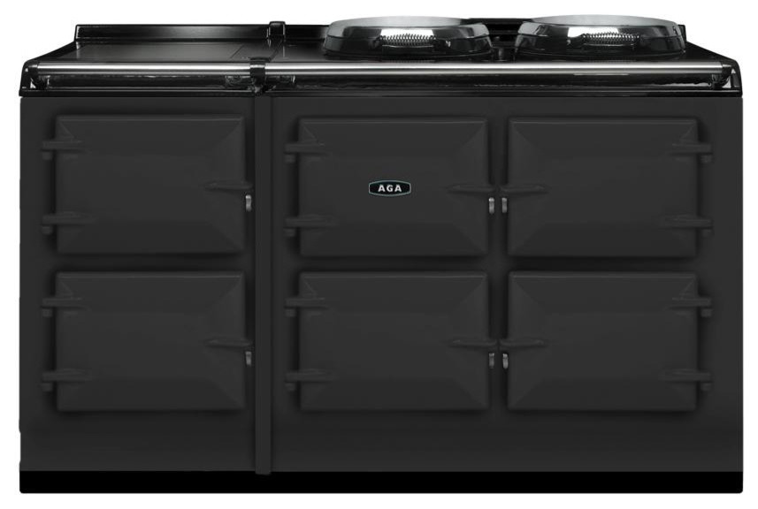 AGA Total Control 5 Oven Range Cooker, Pewter | ATC5-PWT