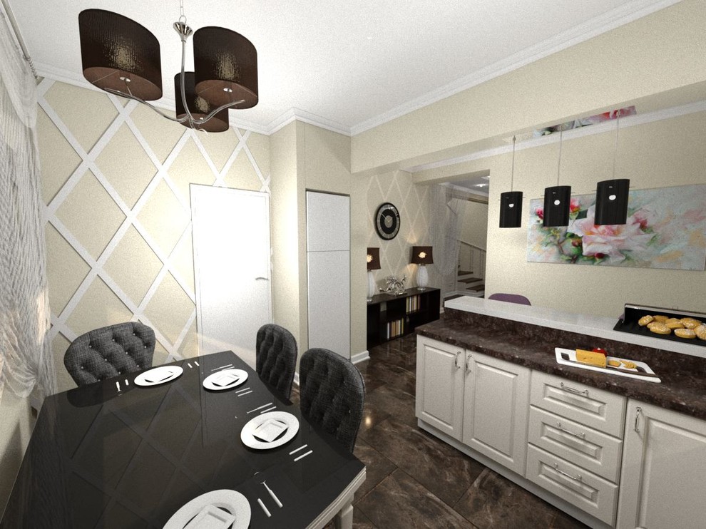 Коттедж В стиле современный Арт-Деко