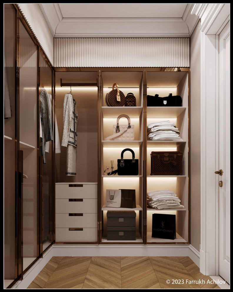 Гардеробная при спальне родителей