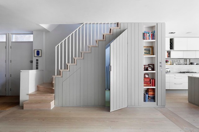 Clever Ideas For Understairs Storage, Under Stairs Shelving