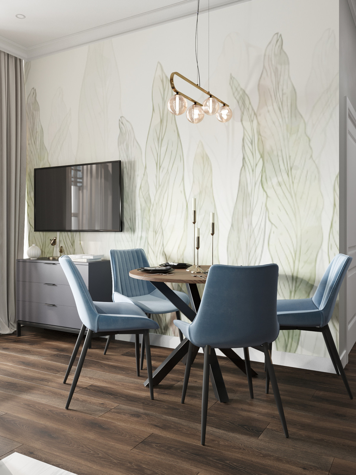 Квартира для семьи в ЖК Скандинавия, Москва