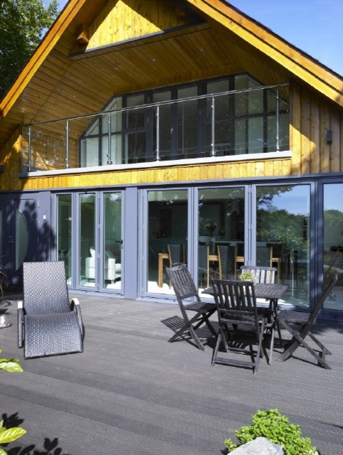 Rue Du Monnaie, Guernsey contemporary-terrace