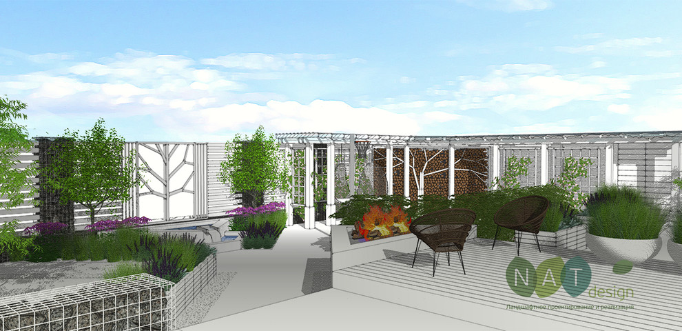 Маленький сад для активной семьи