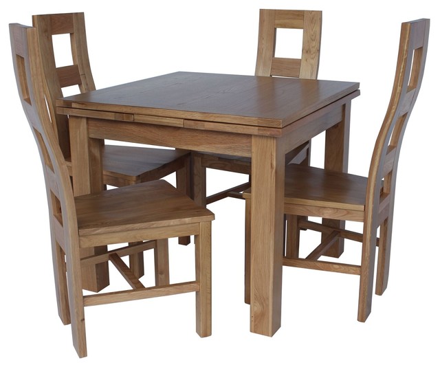 Newman Real Solid Oak Dining Set Transitional Sets By Newman Real Solid Oak Dining Set Transitional Sets By Trithi Company Inc