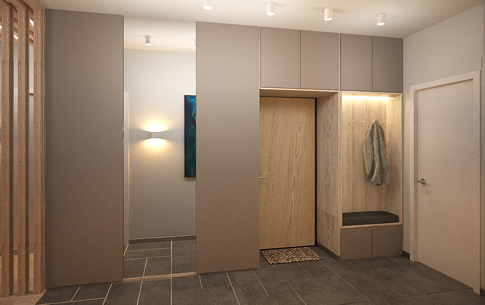 Дизайн-проект квартиры для семьи из 4-х человек