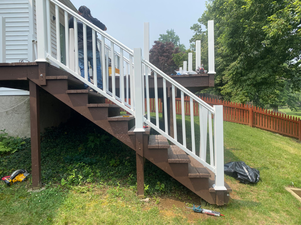 Deck Railing Install