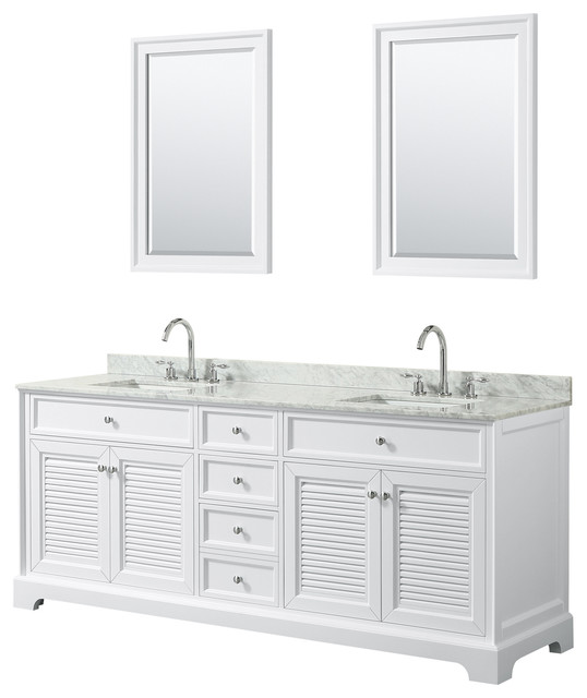 80 Inch Double Bathroom Vanity Beach Style Bathroom Vanities And Sink Consoles By Z Bathroom Gallery