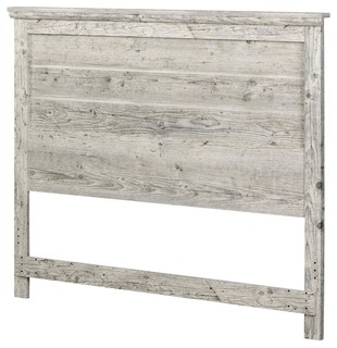 Queen Headboard, Seaside Pine Finish - Beach Style - Headboards - by ...