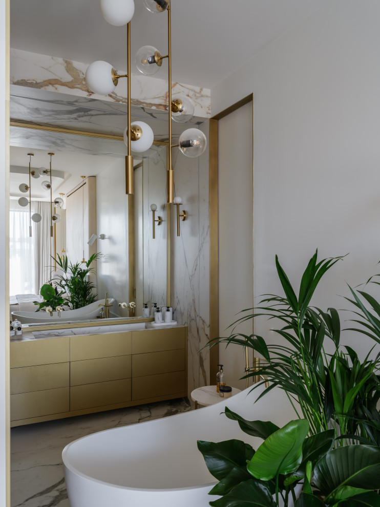 Двухуровневая квартира в центре Москвы 390м2