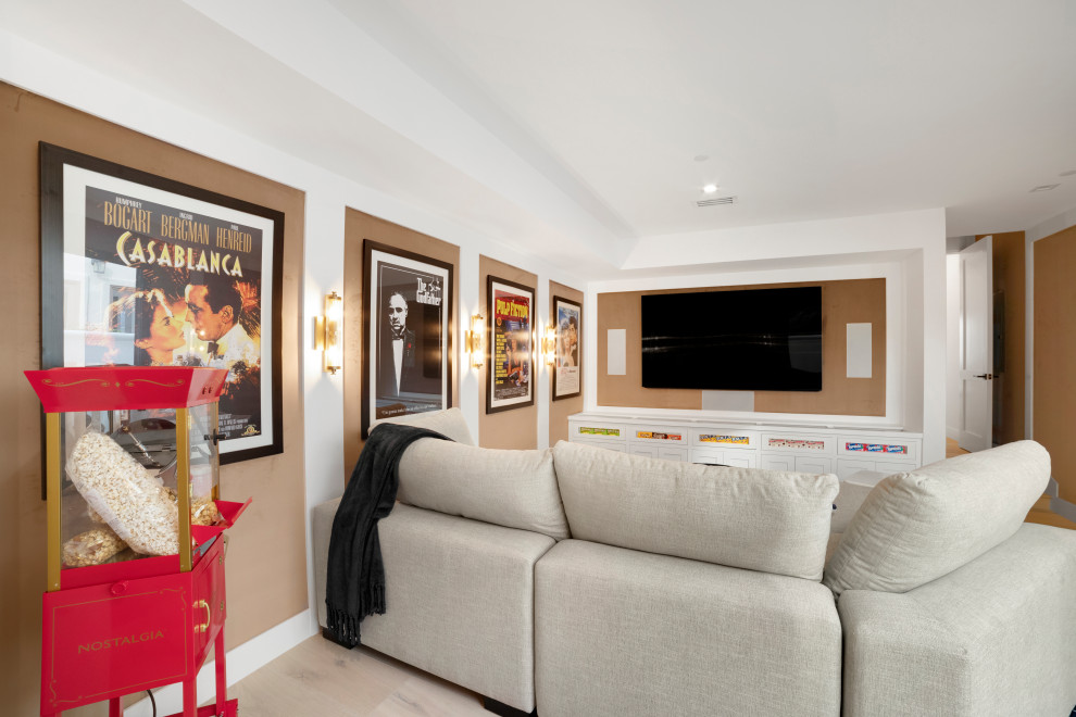 Home design - transitional home design idea in Orange County