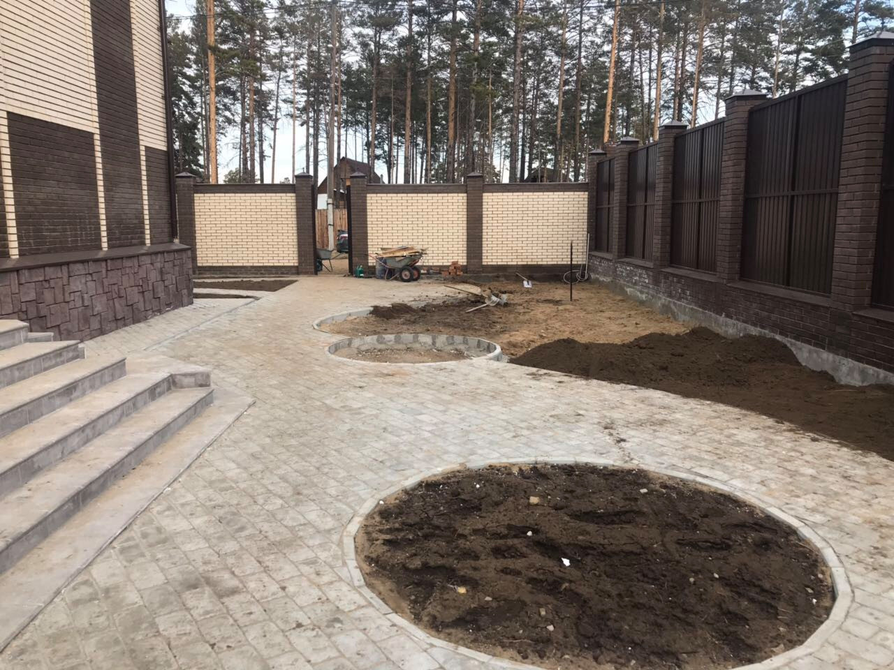 Ландшафтный дизайн участка в ДНТ Кедр (г Улан-Удэ, Бурятия)