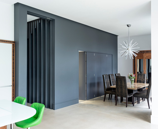 Little Winter House contemporary-dining-room