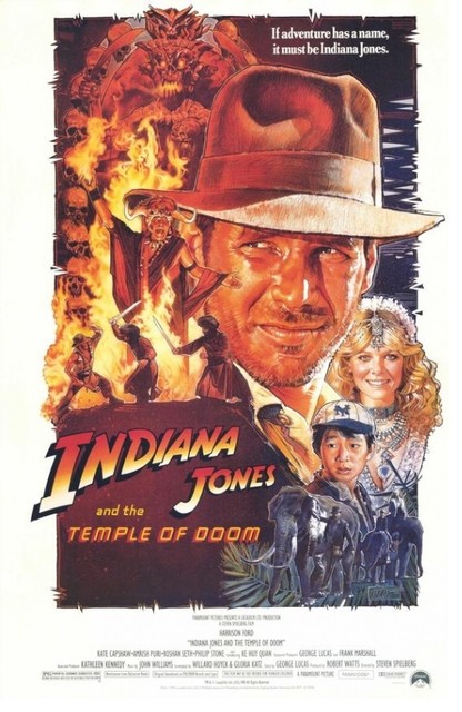 INDIANA JONES Film Poster Giclee CANVAS Wall Art Print *Choose your size