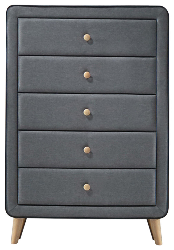 Acme Chest in Light Gray Finish 24526