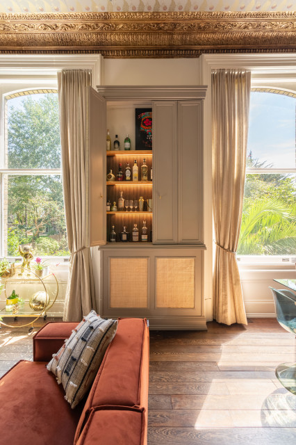 Regency Flat Hove eklektisk-dagligstue
