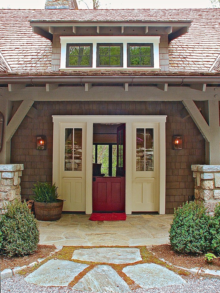 Entryway - transitional entryway idea
