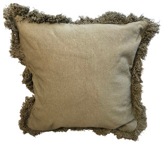 khaki cushion