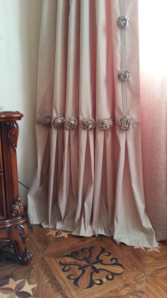 Сложные модели штор: крой, декор, установка