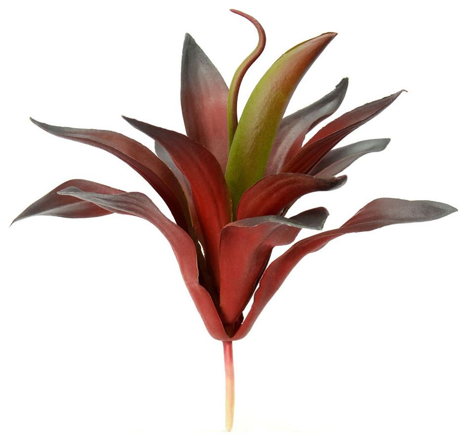 9.5" Purple/Red Aloe Vera Pick 3/Pk